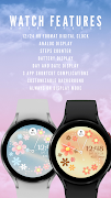 Flower Dream Watch Face screenshot 3