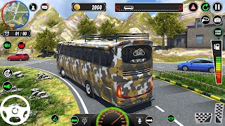 Army Bus Game : Bus Simulator постер