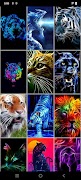 Neon Animals Wallpapers screenshot 3
