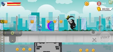 Blue Battle Adventure скриншот 4