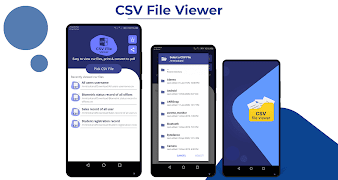 CSV File Viewer: CSV to pdf converter Plakat