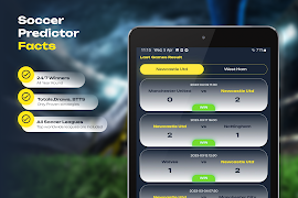 برنامه‌نما Soccer Predictor عکس از صفحه