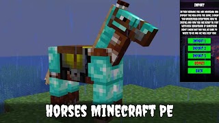 Horse Mod for Minecraft PE screenshot 1