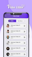 برنامه‌نما Video Editor Pro عکس از صفحه