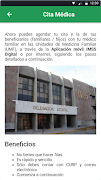 Citas IMSS Digital اسکرین شاٹ 1