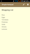 Simple Notepad Ekran Görüntüsü 1