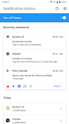 Notification History poster