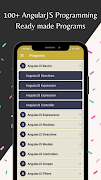 برنامه‌نما Learn AngularJS عکس از صفحه
