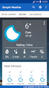 Simple Weather Forecast 截圖 6