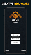 Menu Maker - Vintage Design Cartaz