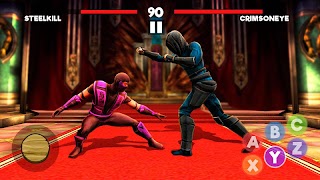 برنامه‌نما Ninja Kung Fu Fighting 3D Cham عکس از صفحه