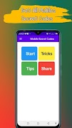 برنامه‌نما Mobile Secret Code & Android T عکس از صفحه