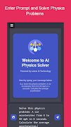 1 Schermata AI Physics Solver