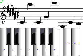 برنامه‌نما (light) learn sight read music عکس از صفحه