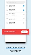 1 Schermata Delete Multi Contacts - Merge