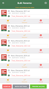 برنامه‌نما Bulk Rename File عکس از صفحه