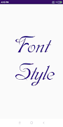 Font Style পোস্টার