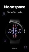 Monospace - Digital Watch Face screenshot 4