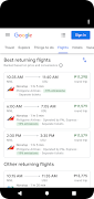 Google Flight [WEB] Plakat