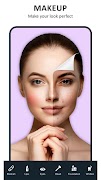 3 Schermata Beauty Makeup Camera - Selfie