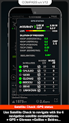 Digital Compas, Gps Status, Sensor information imagem de tela 3