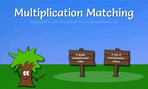 Math Game: Multiplication Poster