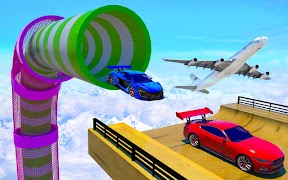GT Racing Free Game Mega Ramp screenshot 1