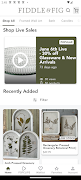 Fiddle & Fig Affiche