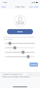 Color chat Affiche