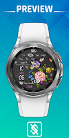 BFF15- Blackboard Art Flower الملصق