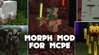 Morph Mod for Minecraft PE ảnh chụp màn hình 1