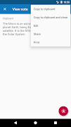 Clipboard Manager capture d'écran 1