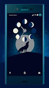 Wolf Xperia™ Theme 截圖 5