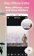 برنامه‌نما Rain Effect Maker - Rain Frame عکس از صفحه