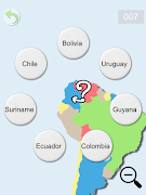 QuestiOnMap quiz. Geography Ga syot layar 5