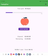 FastingFlow - track your fast syot layar 3