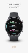 Time Vortex Watch Face captura de pantalla 6