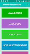 برنامه‌نما Java Interview Questions and A عکس از صفحه