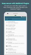 MailDroid -  Email App تصوير الشاشة 6