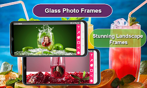 Glass & Juice Frame Editor 스크린샷 2