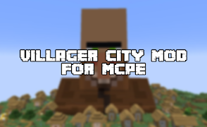 Poster Village City mods mcpe