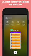 5 Schermata Learn Computer Science UGC NET preparation app
