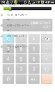 Transparante Calculator screenshot 1