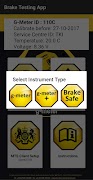 Brake Testing App скриншот 3