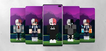 Todoroki Skin for Minecraft screenshot 5