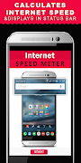 Internet Speed Meter captura de pantalla 1