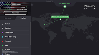 ProtonVPN - Unlimited WiFi Proxy with DNS Shield постер