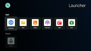 Launcher poster