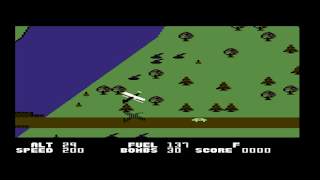C64 Blue Max screenshot 1