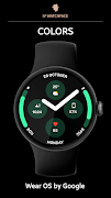 Round Basic Watch Face Ekran Görüntüsü 5